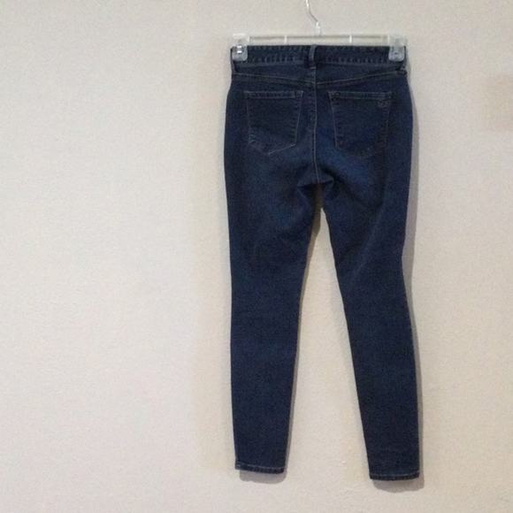 Jessica Simpson 'Kiss Me Super Skinny' Dark Denim Jeans Size 28 - Picture 4 of 16